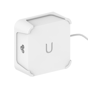 Support mural pour Unifi Cloud Gateway Fiber + adaptateur secteur