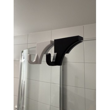 Crochet pour porte de douche