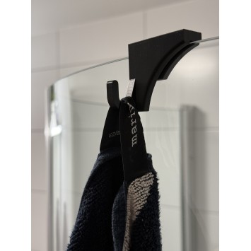 Crochet pour porte de douche