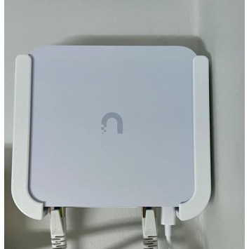 Support mural pour Unifi Cloud Gateway Ultra / Gateway Max + support d'adaptateur secteur