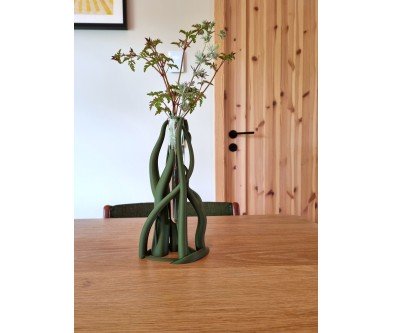 Vase "Entangle tube"
