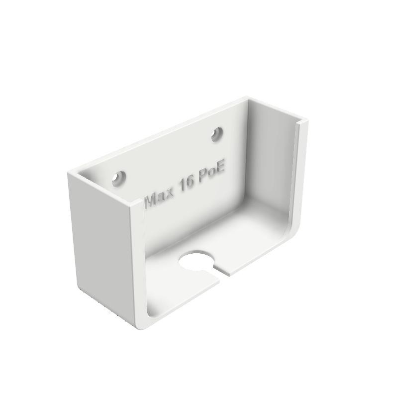 Support mural pour adaptateur secteur Unifi Pro Max 16 / PoE Support mural pour adaptateur secteur Unifi Pro Max 16 / PoE