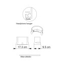 Support mural pour casque