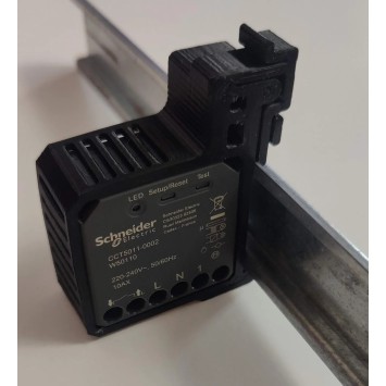 Support DIN pour Schneider Wiser (CT....-0002)