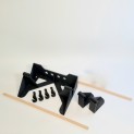 Support pour flacons spray / porte-pinceaux Support pour flacons spray / porte-pinceaux