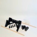 Support pour flacons spray / porte-pinceaux Support pour flacons spray / porte-pinceaux