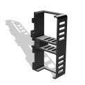 Support DIN double pour Schneider Wiser CCTFR6730 Support DIN double pour Schneider Wiser CCTFR6730