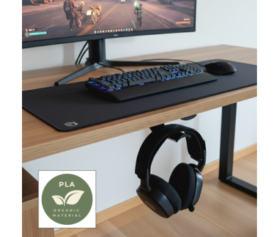 Support pour casque sous bureau / étagère