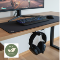 Support pour casque sous bureau / étagère Support pour casque sous bureau / étagère