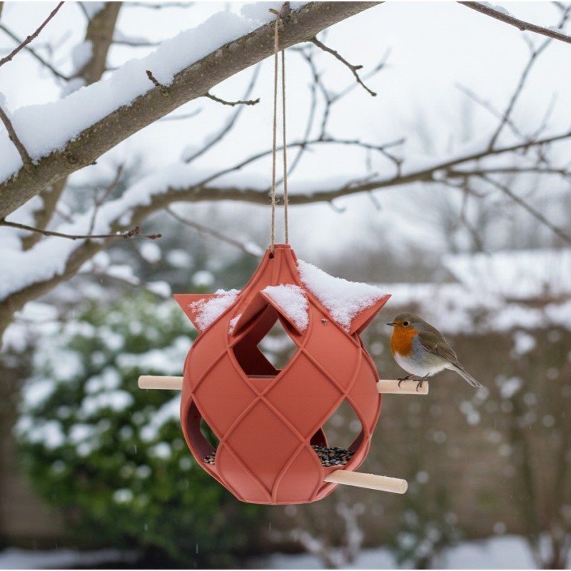 Mangeoire à oiseaux "Pot" Mangeoire à oiseaux "Pot"