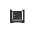 Mac Studio Support mural – Support VESA – Support sous bureau