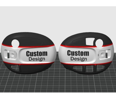 Design personnalisé pour les coques de protection 3M-Peltor