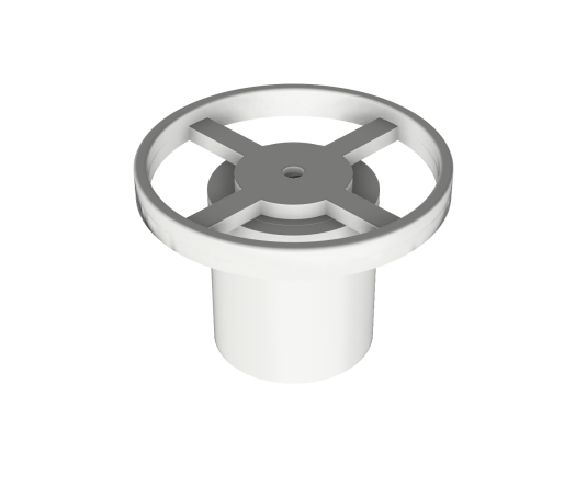 Support tubulaire pour capteur de pluie et de vent Netatmo (40 mm)