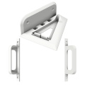 Support mural pour routeur Starlink Gen.1 + adaptateur secteur Support mural pour routeur Starlink Gen.1 + adaptateur secteur