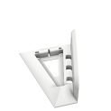 Support mural pour routeur Starlink Gen.1 + adaptateur secteur Support mural pour routeur Starlink Gen.1 + adaptateur secteur